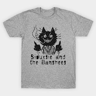 siouxsie and the bad cat T-Shirt